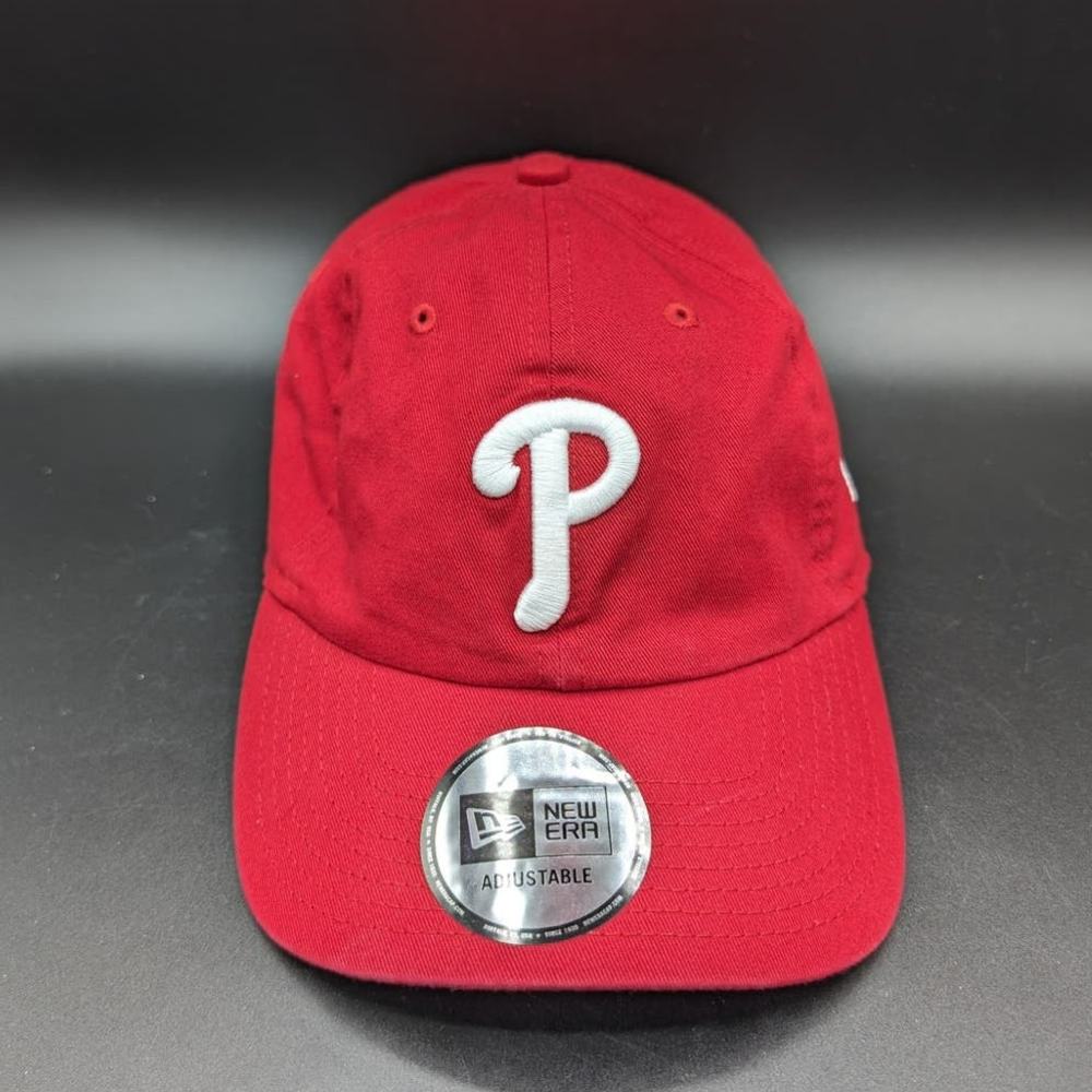 New Era Philadelphia Phillies Hat Cap MLB Baseball Adjustable Strap back Red
